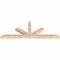 Ekena Millwork Saratoga Smooth Timber Gable Bracket, Douglas Fir, 108"W x 40"H x 5 1/2"D x 5 1/2"F, 9/12 Pitch GBW108X40X0606SAR00SDF - alternate 5